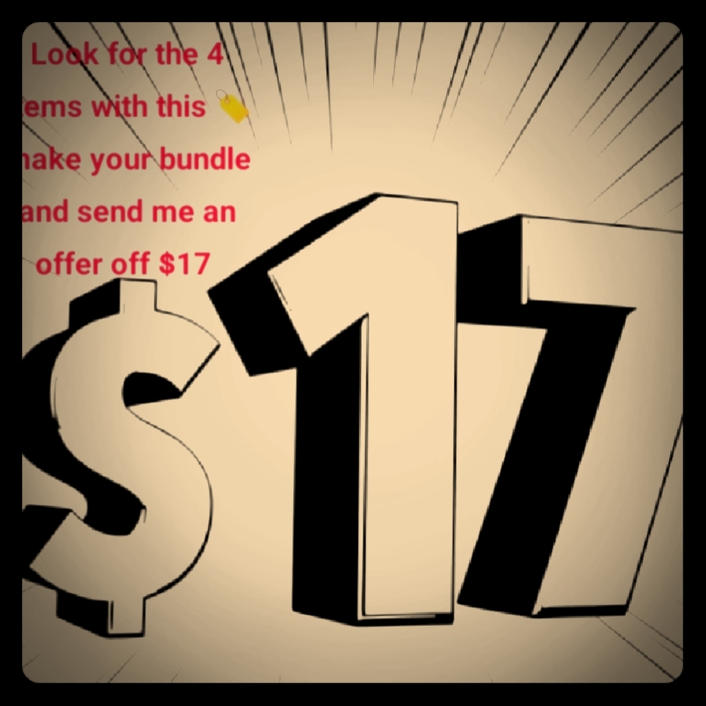 🏷4/$17 Bundle Sale🏷With 1 shipping fee
